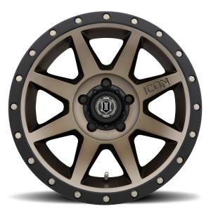 ICON Alloys Off-Road Wheels | 1350 Offroad - ICON Alloys Rebound, Bronze, 17x8.5 / 5x5.5, 0mm Offset Wheel 1817858547BR - Image 2