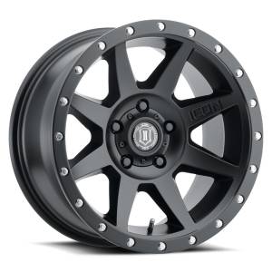 ICON Alloys Off-Road Wheels | 1350 Offroad - ICON Alloys Rebound, Satin Black, 17x8.5 / 5x5.5, 0mm Offset Wheel 1817858547SB - Image 1