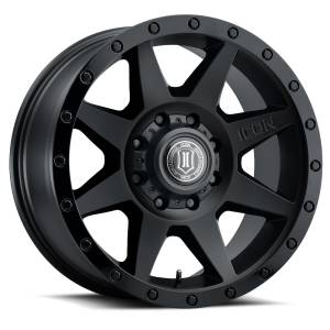 ICON Alloys Off-Road Wheels | 1350 Offroad - ICON Alloys Rebound HD, Double Black, 17x8.5 / 8x6.5, 13mm Offset Wheel 1817858052DB - Image 1