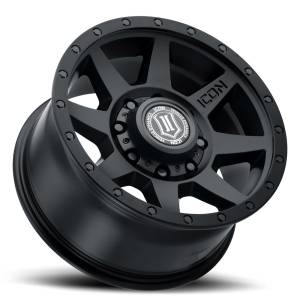 ICON Alloys Off-Road Wheels | 1350 Offroad - ICON Alloys Rebound HD, Double Black, 17x8.5 / 8x6.5, 13mm Offset Wheel 1817858052DB - Image 3