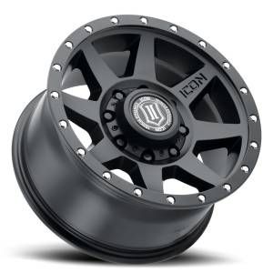 ICON Alloys Off-Road Wheels | 1350 Offroad - ICON Alloys Rebound HD, Satin Black, 17x8.5 / 8x170, 6mm Offset Wheel 1817858150SB - Image 5