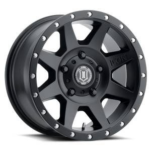 ICON Alloys Off-Road Wheels | 1350 Offroad - ICON Alloys Rebound, Satin Black, 18x9 / 5x150, 25mm Offset Wheel 1818905560SB - Image 1