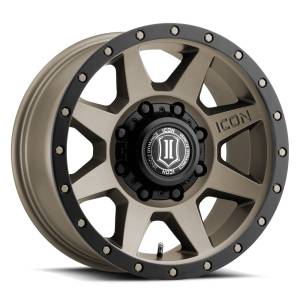 ICON Alloys Rebound HD, Bronze, 18x9 / 8x180, 12mm Offset Wheel 1818908955BR
