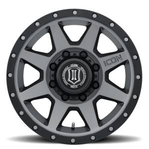 ICON Alloys Off-Road Wheels | 1350 Offroad - ICON Alloys Rebound HD, Titanium, 18x9 / 8x170, 6mm Offset Wheel 1818908152TT - Image 2