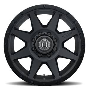 ICON Alloys Off-Road Wheels | 1350 Offroad - ICON Alloys Rebound, Double Black, 20x9 / 8x180, 12mm Offset Wheel 1820908955DB - Image 2
