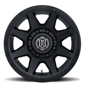 ICON Alloys Off-Road Wheels | 1350 Offroad - ICON Alloys Rebound HD, Double Black, 18x9 / 8x180, 12mm Offset Wheel 1818908955DB - Image 2