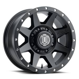 ICON Alloys Off-Road Wheels | 1350 Offroad - ICON Alloys Rebound HD, Satin Black, 18x9 / 8x170, 6mm Offset Wheel 1818908152SB - Image 1