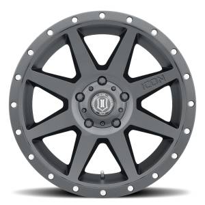 ICON Alloys Off-Road Wheels | 1350 Offroad - ICON Alloys Rebound, Satin Black, 20x9 / 5x5, -12mm Offset Wheel 1820907345SB - Image 2