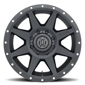 ICON Alloys Off-Road Wheels | 1350 Offroad - ICON Alloys Rebound, Satin Black, 20x9 / 8x170, 6mm Offset Wheel 1820908152SB - Image 2