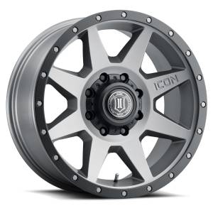 ICON Alloys Rebound, Titanium, 20x9 / 8x180, 12mm Offset Wheel 1820908955TT