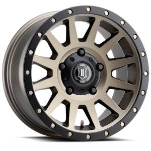 ICON Alloys Off-Road Wheels | 1350 Offroad - ICON Alloys Compression, Bronze, 17x8.5 / 5x150, 25mm Offset Wheel 2017855557BR - Image 1