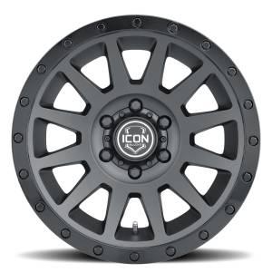 ICON Alloys Off-Road Wheels | 1350 Offroad - ICON Alloys Compression, Double Black, 17x8.5 / 5x150, 25mm Offset Wheel 2017855557DB - Image 5
