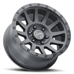 ICON Alloys Off-Road Wheels | 1350 Offroad - ICON Alloys Compression, Double Black, 17x8.5 / 5x150, 25mm Offset Wheel 2017855557DB - Image 6