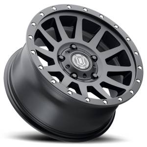 ICON Alloys Off-Road Wheels | 1350 Offroad - ICON Alloys Compression, Satin Black, 17x8.5 / 5x150, 25mm Offset Wheel 2017855557SB - Image 2