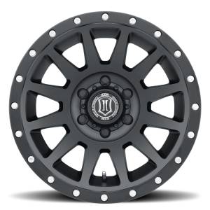 ICON Alloys Off-Road Wheels | 1350 Offroad - ICON Alloys Compression, Satin Black, 18x9 / 5x150, 25mm Offset Wheel 2018905560SB - Image 3