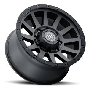 ICON Alloys Off-Road Wheels | 1350 Offroad - ICON Alloys Compression HD, Double Black, 18x9 / 8x6.5, 12mm Offset Wheel 2018908055DB - Image 3