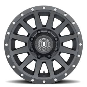 ICON Alloys Off-Road Wheels | 1350 Offroad - ICON Alloys Compression HD, Satin Black, 18x9 / 8x6.5, 12mm Offset Wheel 2018908055SB - Image 2