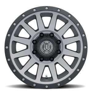 ICON Alloys Off-Road Wheels | 1350 Offroad - ICON Alloys Compression HD, Titanium, 18x9 / 8x170, 6mm Offset Wheel 2018908152TT - Image 2