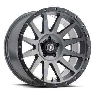 ICON Alloys Off-Road Wheels | 1350 Offroad - ICON Alloys Compression, Titanium, 20x10 / 5x150, -19mm Offset Wheel 2020105547TT - Image 1