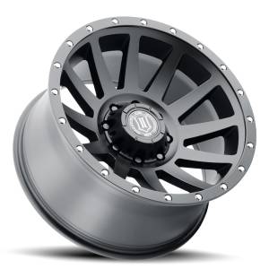 ICON Alloys Off-Road Wheels | 1350 Offroad - ICON Alloys Compression, Satin Black, 20x10 / 8x180, -19mm Offset Wheel 2020108947SB - Image 3