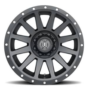 ICON Alloys Off-Road Wheels | 1350 Offroad - ICON Alloys Compression, Satin Black, 20x10 / 8x6.5, -19mm Offset Wheel 2020108047SB - Image 2