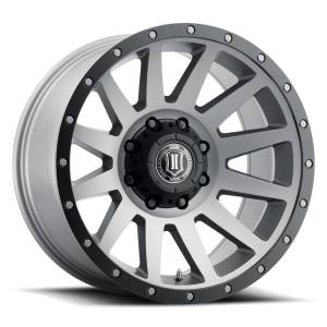 ICON Alloys Off-Road Wheels | 1350 Offroad - ICON Alloys Compression, Titanium, 20x10 / 8x6.5, -19mm Offset Wheel 2020108047TT - Image 1