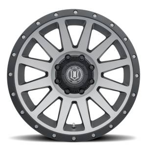 ICON Alloys Off-Road Wheels | 1350 Offroad - ICON Alloys Compression, Titanium, 20x10 / 8x180, -19mm Offset Wheel 2020108947TT - Image 2