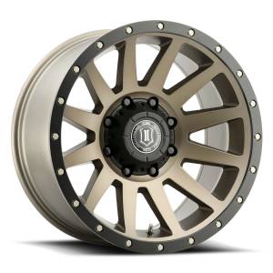 ICON Alloys Compression, Bronze, 20x10 / 8x180, -19mm Offset Wheel 2020108947BR