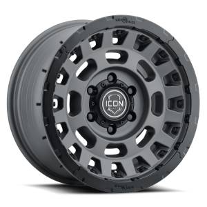 ICON Alloys Off-Road Wheels | 1350 Offroad - ICON Alloys Hammer Pro, Charcoal, 17x8.5 / 6x5.5, 25mm Offset Wheel 21017859057CH - Image 1