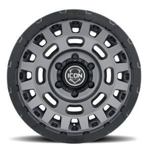 ICON Alloys Off-Road Wheels | 1350 Offroad - ICON Alloys Hammer Pro, Charcoal, 17x8.5 / 5x5, -6mm Offset Wheel 21017857345CH - Image 11