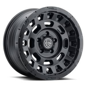 ICON Alloys Off-Road Wheels | 1350 Offroad - ICON Alloys Hammer Pro, Satin Black, 17x8.5 / 5x5, -6mm Offset Wheel 21017857345SB - Image 1