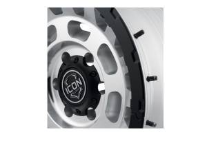 ICON Alloys Off-Road Wheels | 1350 Offroad - ICON Alloys Hammer Pro, Silver Machined, 17x8.5 / 5x150, 25mm Offset Wheel 21017855557SM - Image 3