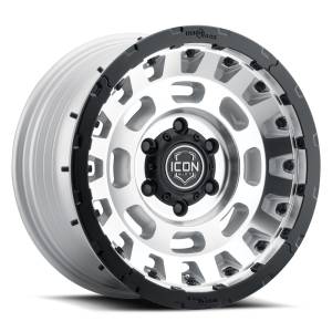 ICON Alloys Off-Road Wheels | 1350 Offroad - ICON Alloys Hammer Pro, Silver Machined, 17x8.5 / 6x5.5, 0mm Offset Wheel 21017858347SM - Image 1