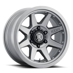 ICON Alloys Off-Road Wheels | 1350 Offroad - ICON Alloys Rebound PRO, Titanium, 17x8.5 / 5x5.5, 0mm Offset, 4.75" BS, 108mm Hub Bore Wheel 21817858547LBTT - Image 2