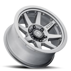 ICON Alloys Off-Road Wheels | 1350 Offroad - ICON Alloys Rebound PRO, Titanium, 17x8.5 / 5x5.5, 0mm Offset, 4.75" BS, 108mm Hub Bore Wheel 21817858547LBTT - Image 6