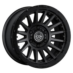 ICON Alloys Off-Road Wheels | 1350 Offroad - ICON Alloys Recon Pro, Satin Black, 17x8.5 / 6x5.5, 25mm Offset Wheel 23617859057SB - Image 1