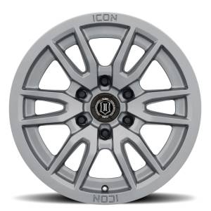 ICON Alloys Off-Road Wheels | 1350 Offroad - ICON Alloys Vector 6, Titanium, 17x8.5 / 6x5.5, 25mm Offset Wheel 2417859057TTTC - Image 2