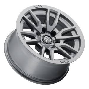 ICON Alloys Off-Road Wheels | 1350 Offroad - ICON Alloys Vector 6, Titanium, 17x8.5 / 6x5.5, 0mm Offset Wheel 2417858347TT - Image 3