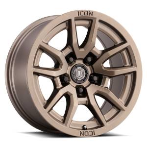 ICON Alloys Off-Road Wheels | 1350 Offroad - ICON Alloys Vector 5, Bronze, 17x8.5 / 5x5, -6mm Offset Wheel 2617857345BR - Image 1