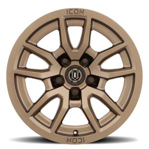 ICON Alloys Off-Road Wheels | 1350 Offroad - ICON Alloys Vector 5, Bronze, 17x8.5 / 5x150, 25mm Offset Wheel 2617855557BR - Image 2