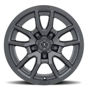 ICON Alloys Off-Road Wheels | 1350 Offroad - ICON Alloys Vector 5, Satin Black, 17x8.5 / 5x150, 25mm Offset Wheel 2617855557SB - Image 2