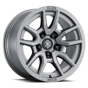 ICON Alloys Off-Road Wheels | 1350 Offroad - ICON Alloys Vector 5, Titanium, 17x8.5 / 5x150, 25mm Offset Wheel 2617855557TT - Image 1