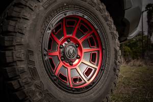 ICON Alloys Off-Road Wheels | 1350 Offroad - ICON Alloys Victory, Satin Black w/Red, 17x8.5 / 6x120, 0mm Offset Wheel 3017859447SBRT - Image 4