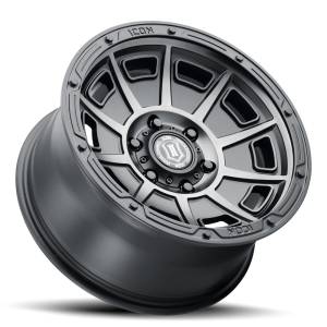 ICON Alloys Off-Road Wheels | 1350 Offroad - ICON Alloys Victory, Smoked Satin Black, 17x8.5 /5x4.5, 0mm Offset Wheel 3017856547SSBT - Image 3