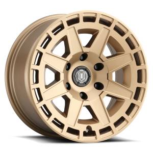 ICON Alloys Off-Road Wheels | 1350 Offroad - ICON Alloys Compass, Satin Brass, 17x8.5 / 6x135, 6mm Offset Wheel 3217856350BS - Image 1