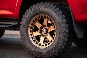 ICON Alloys Off-Road Wheels | 1350 Offroad - ICON Alloys Raider, Satin Brass, 17x8.5 / 6x120, 0mm Offset Wheel 3417859447BS - Image 3