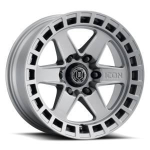 ICON Alloys Off-Road Wheels | 1350 Offroad - ICON Alloys Raider, Titanium, 17x8.5 / 6x120, 0mm Offset Wheel 3417859447TT - Image 1