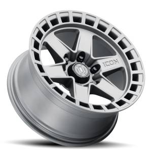ICON Alloys Off-Road Wheels | 1350 Offroad - ICON Alloys Raider, Titanium, 17x8.5 / 6x5.5, 0mm Offset Wheel 3417858347TT - Image 3