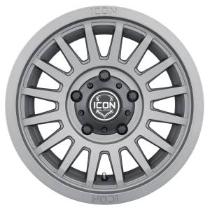 ICON Alloys Off-Road Wheels | 1350 Offroad - ICON Alloys Recon SLX, Charcoal, 17x8.5 / 6x135, 6mm Offset Wheel 3617856350CH - Image 2