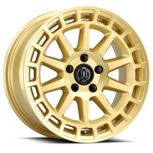 ICON Alloys Off-Road Wheels | 1350 Offroad - ICON Alloys Journey, Gloss Gold, 17x8 / 5x108, 38mm Offset Wheel 7117803160GG - Image 1